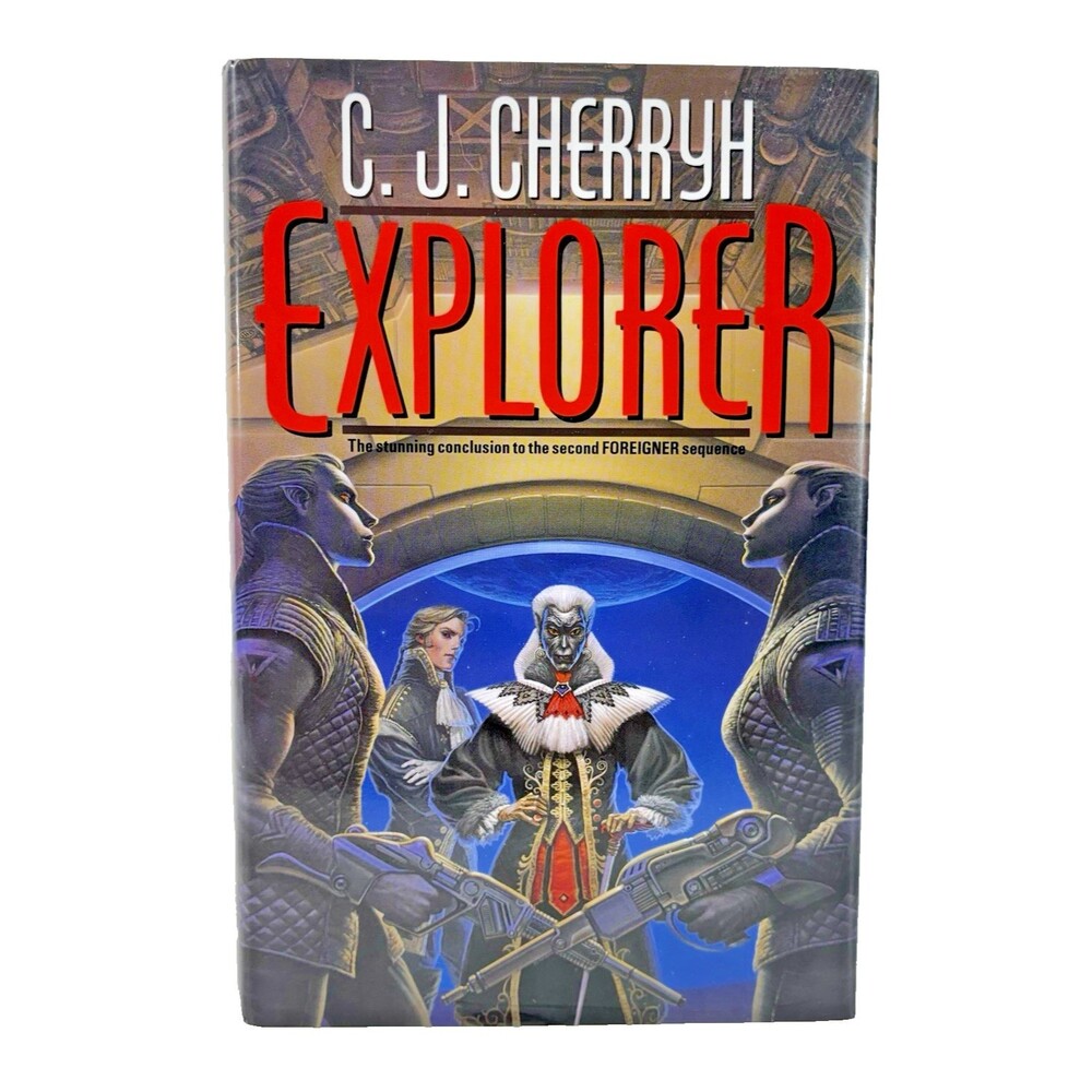 Explorer by C.J. Cherryh 2002 Vintage Daw Books First Edition Hardback